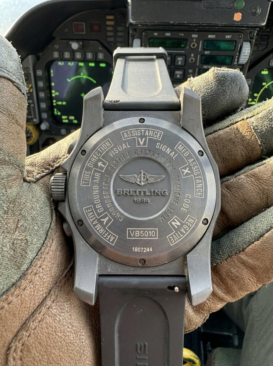 Breitling Cockpit B50 Pilots Watch - Excellent Condition (Serial No: 1807244)