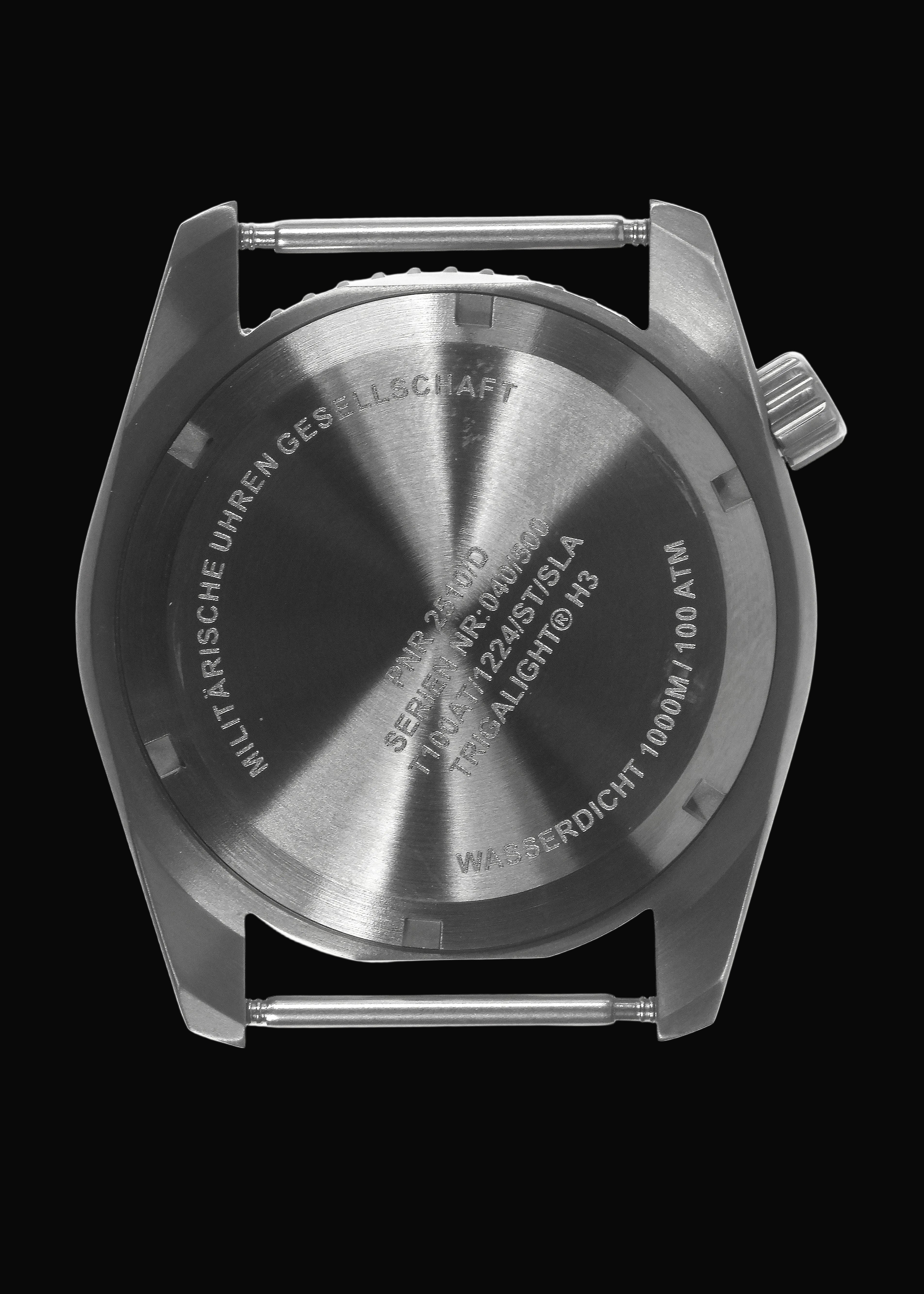 MWC "Depthmaster" 100atm / 3,280ft / 1000m Water Resistant Military Divers Watch in a Titanium Case with GTLS and Helium Valve (Automatic)