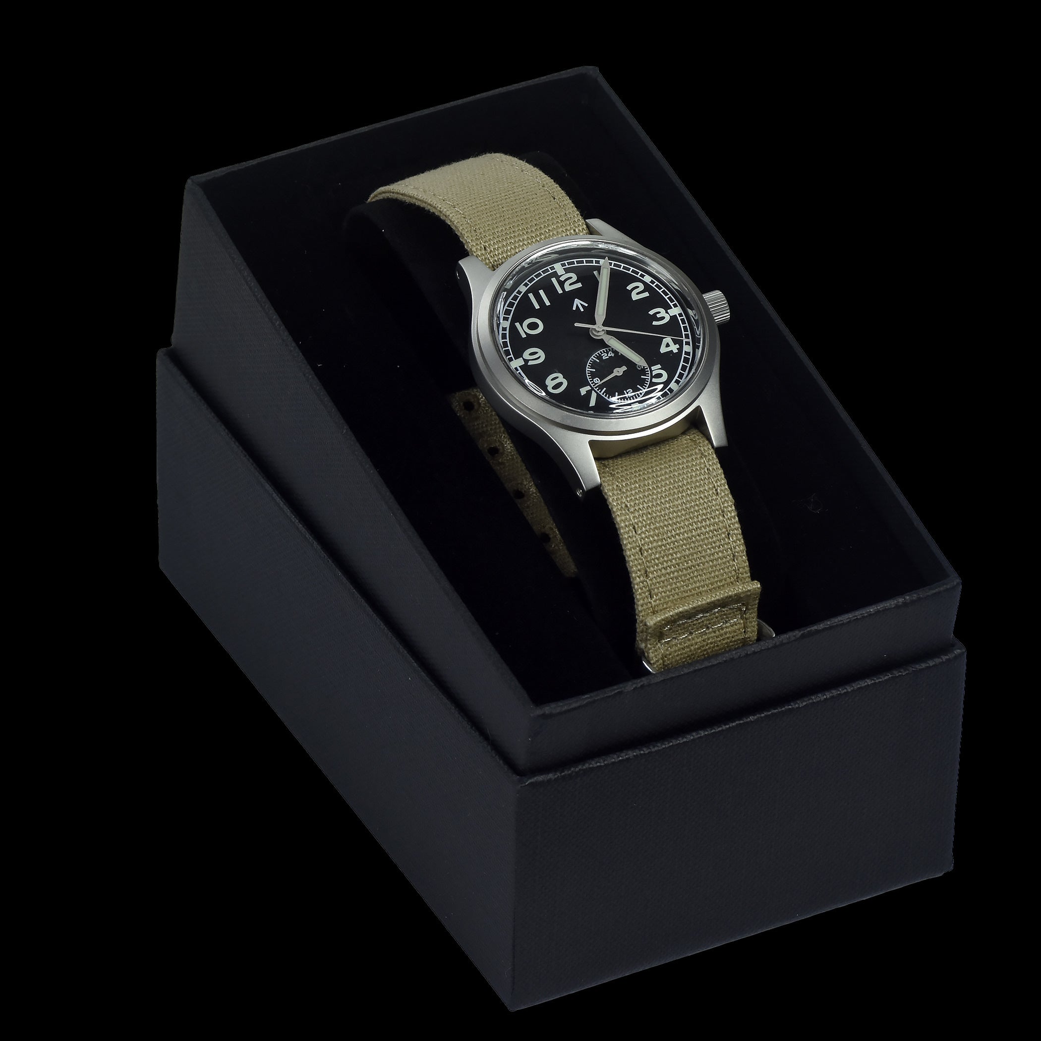 MWC 1940s/1950s "Dirty Dozen" Pattern General Service Watch with Hybrid Mechanical/Quartz Movement