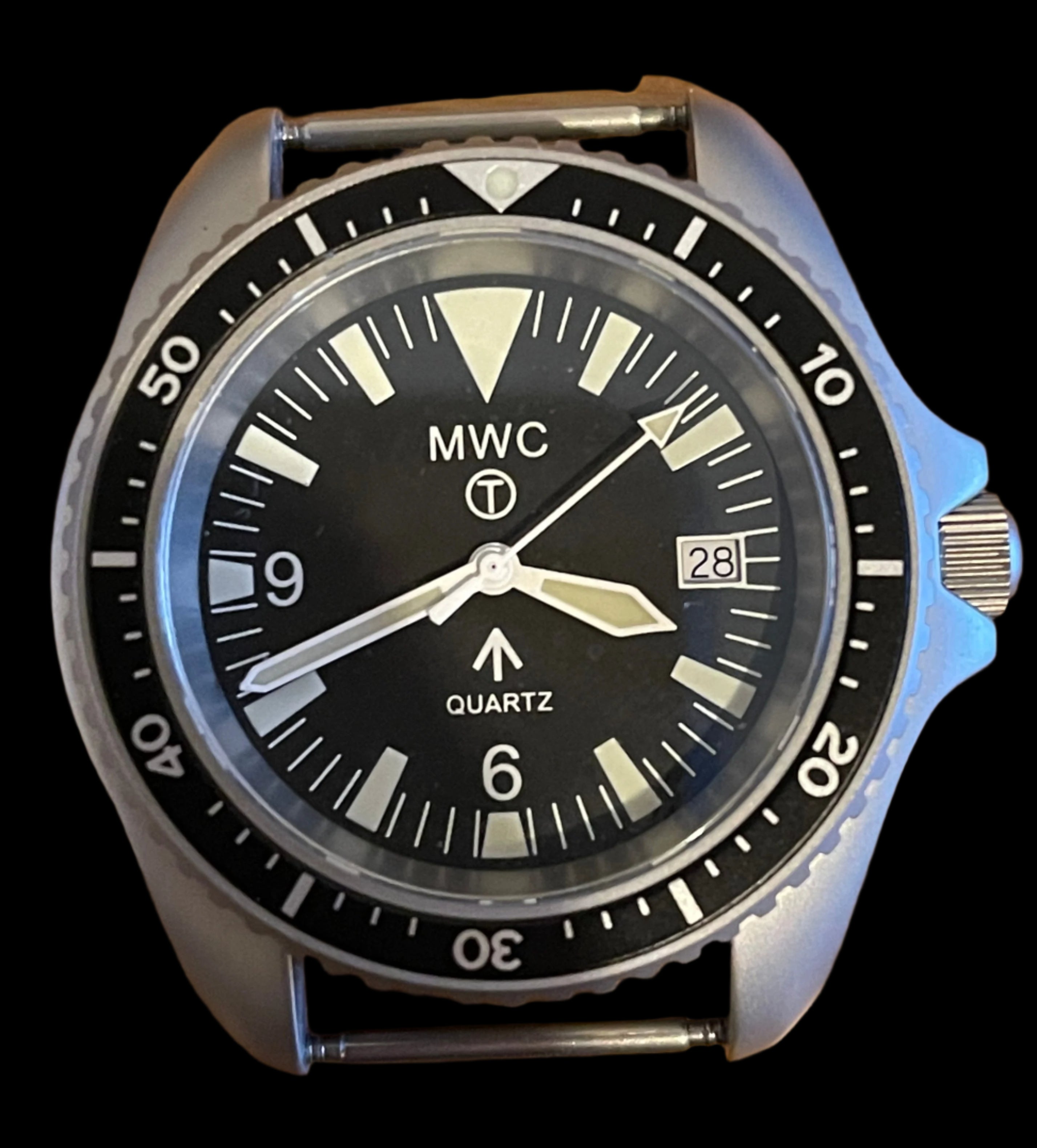 10 x 18mm, 20mm, 22mm or 24mm Watch Pins Designed to Create the Appearance of a Military Watch with Fixed Solid Bars