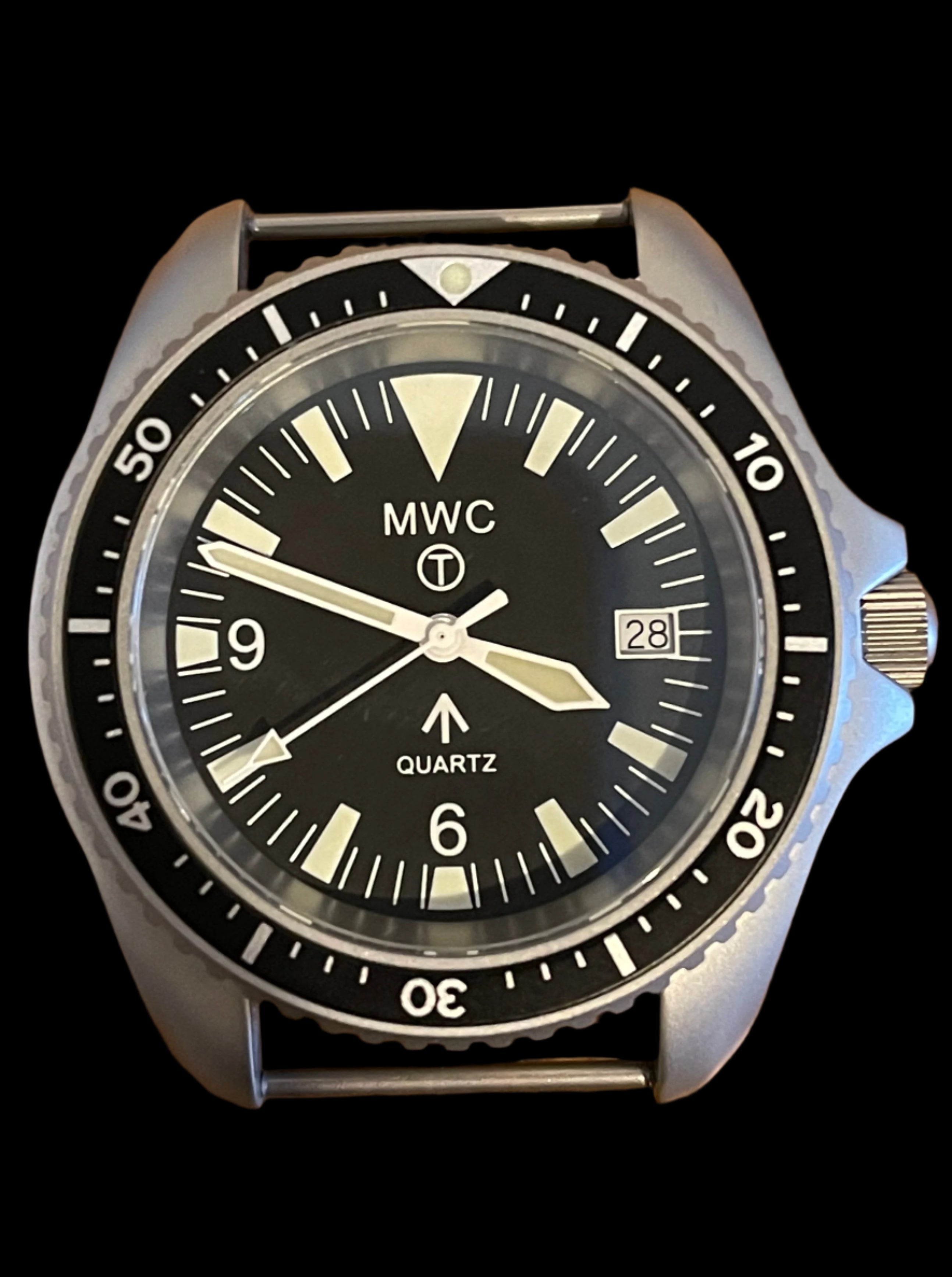 10 x 18mm, 20mm, 22mm or 24mm Watch Pins Designed to Create the Appearance of a Military Watch with Fixed Solid Bars