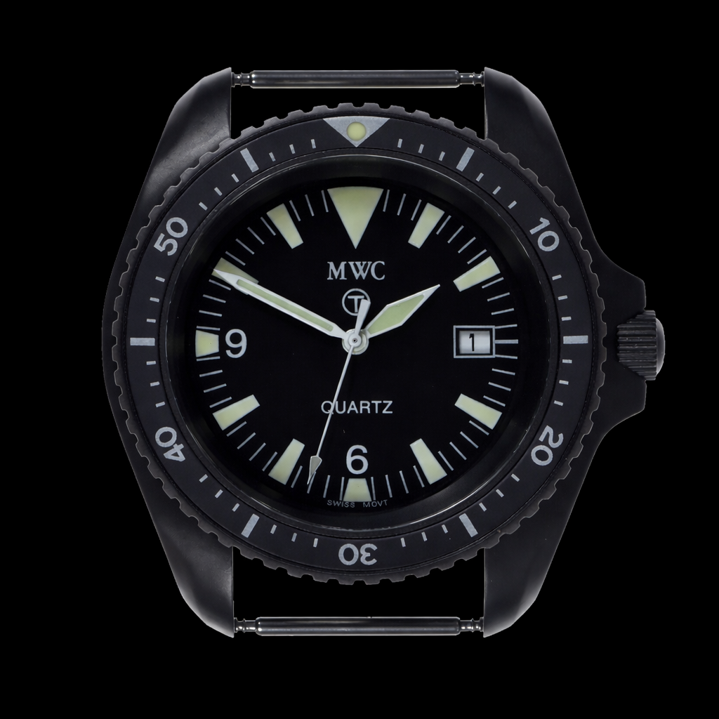 Remake of the 2001 MWC Black PVD Steel Quartz Military Diver – Built to the Original Specification