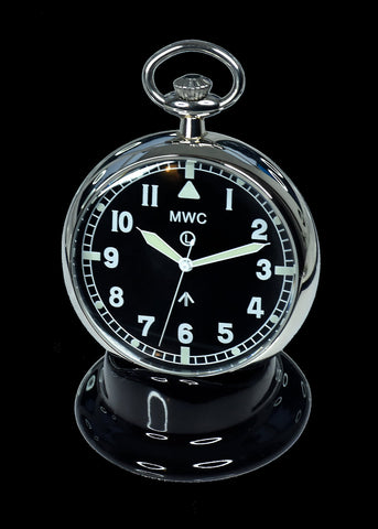 Aeschbach WW2 Pattern German Airforce (Luftwaffe) 17 Jewel Hand Wound Military Pocket Watch