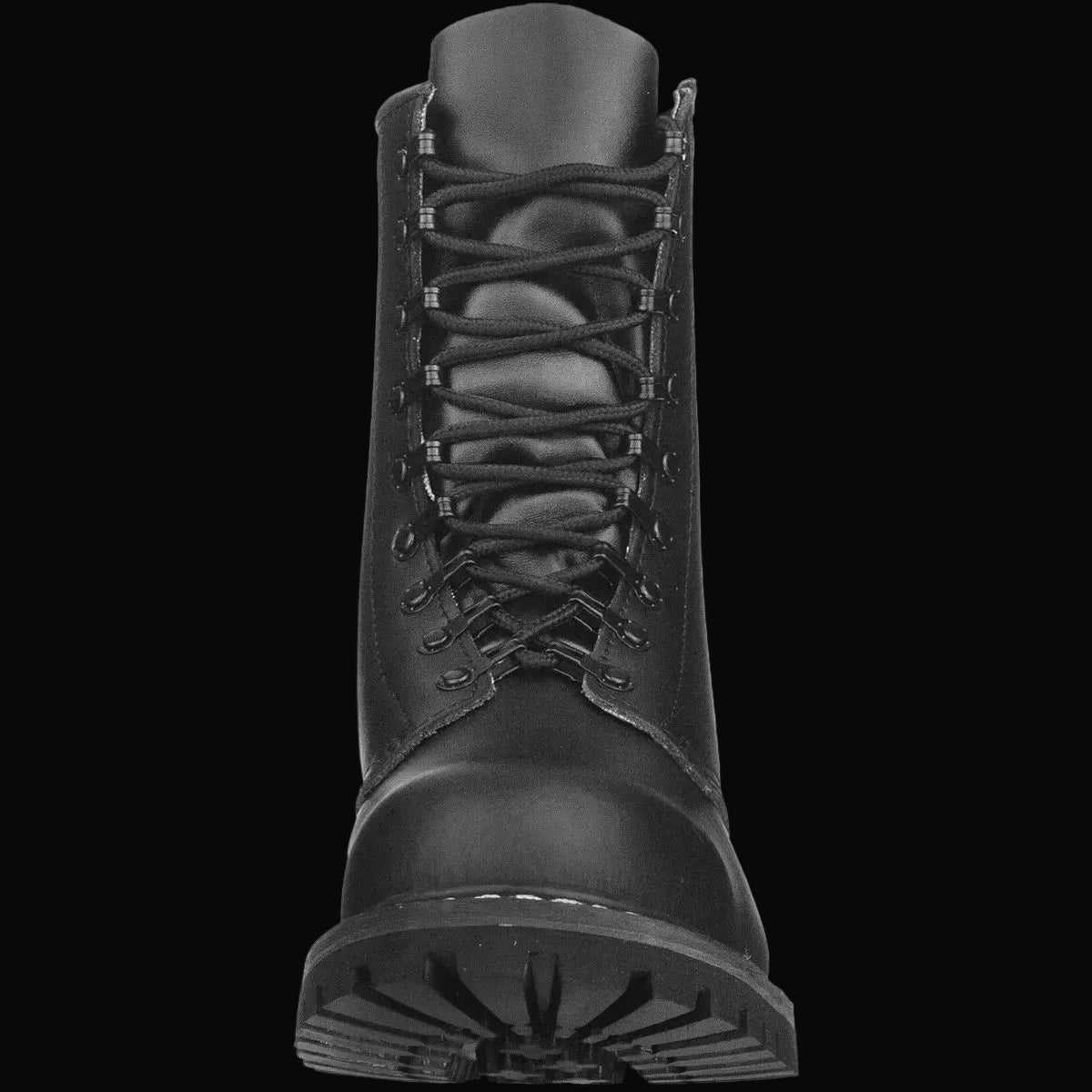 High Quality Classic German Pattern Para Boots "Springerstiefel" Leather Military Boots - Surplus Stock to One Pair to Clear Size 7