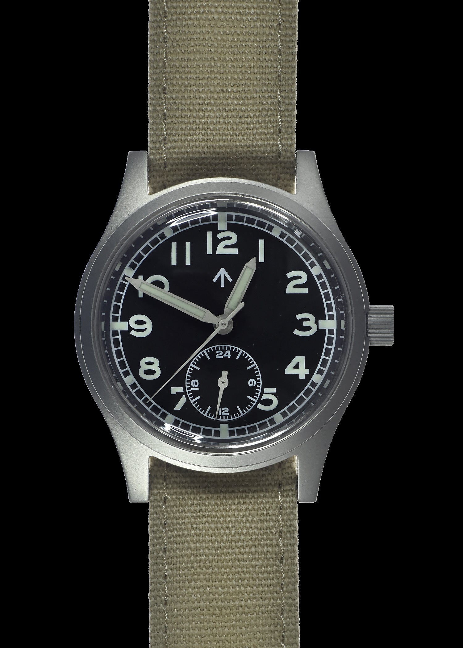 MWC 1940s/1950s "Dirty Dozen" Pattern General Service Watch with Hybrid Mechanical/Quartz Movement